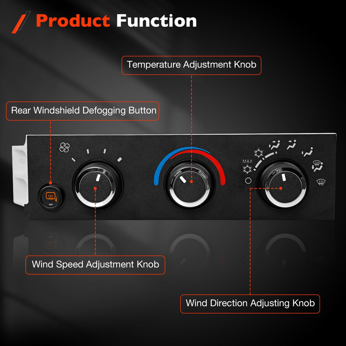 ATRACYPART installed in van dashboard demonstrating quick replacement