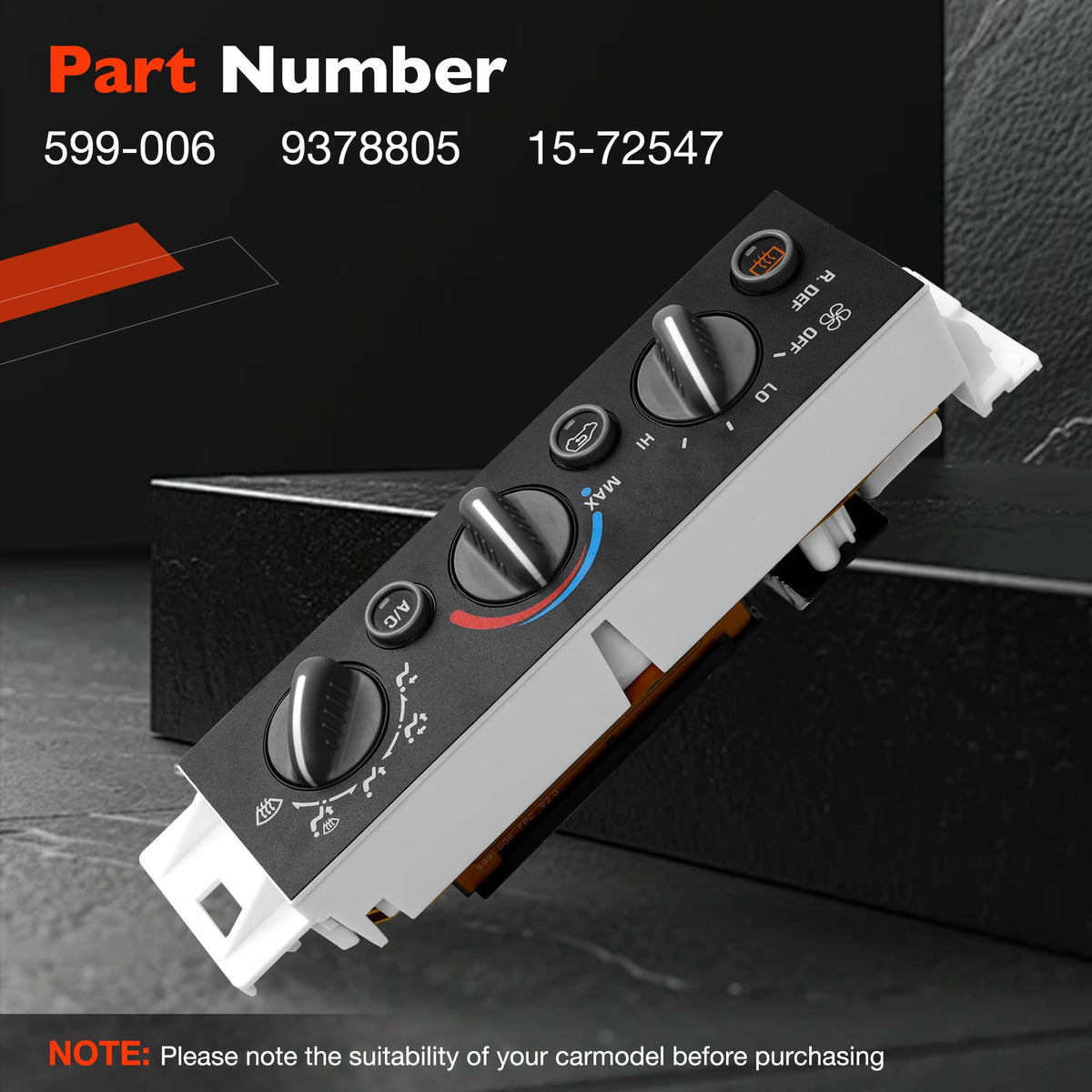 ATRACYPART close-up of buttons and knobs highlighting tactile controls and durability