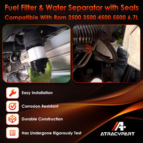 ATRACYPART close-up of multilayer filter media for superior contaminant capture