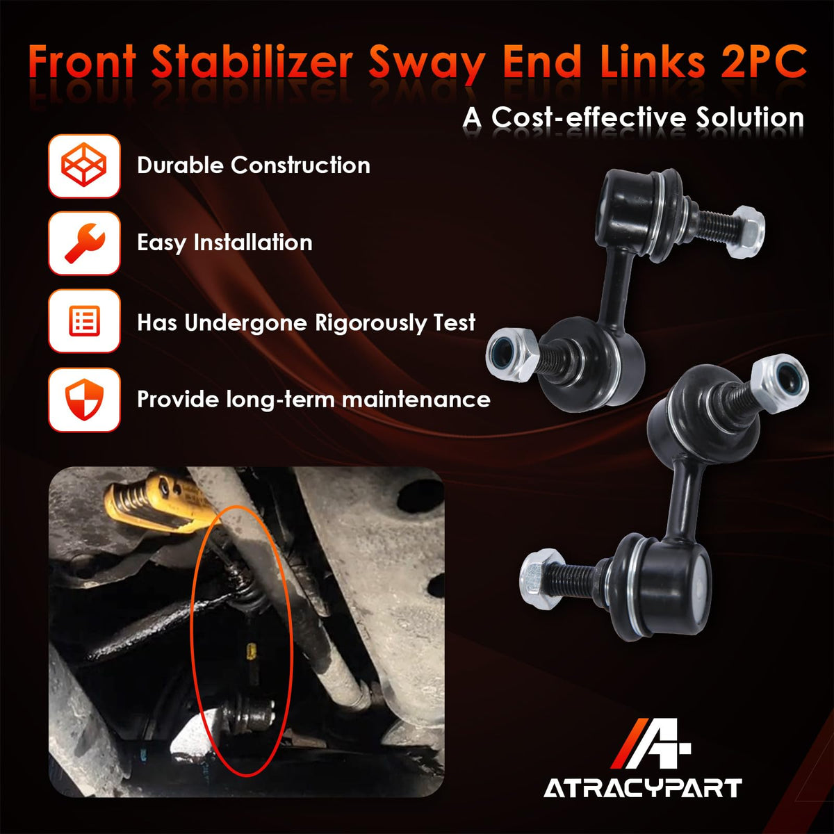 ATRACYPART comparison old vs new showing wear replacement benefit
