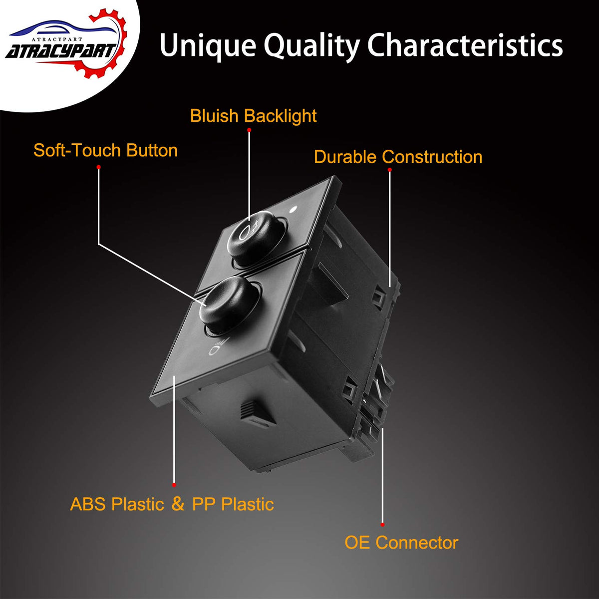 ATRACYPART OE-style connector and pins ensuring secure electrical connection