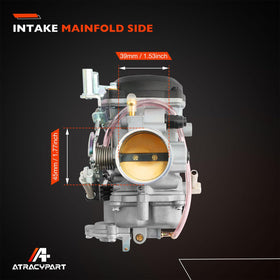 ATRACYPART CV40 package accessories laid out for easy installation and tuning