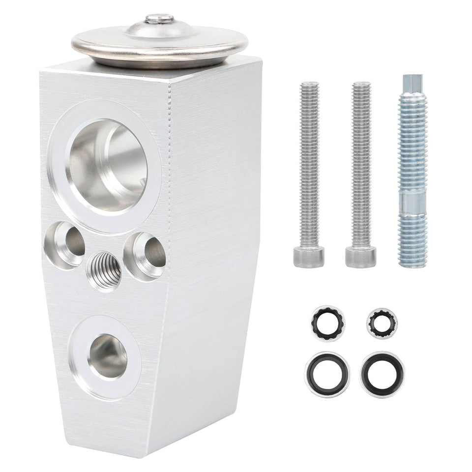 ATRACYPART expansion valve front view showing compact design and fitment benefits