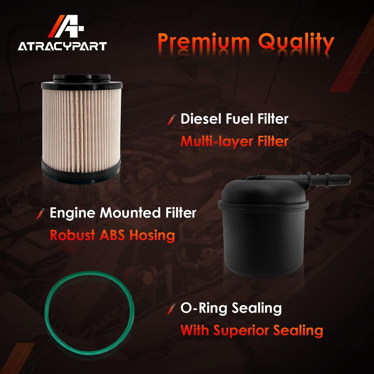 ATRACYPART FD4615 boxed packaging with included components for quick service