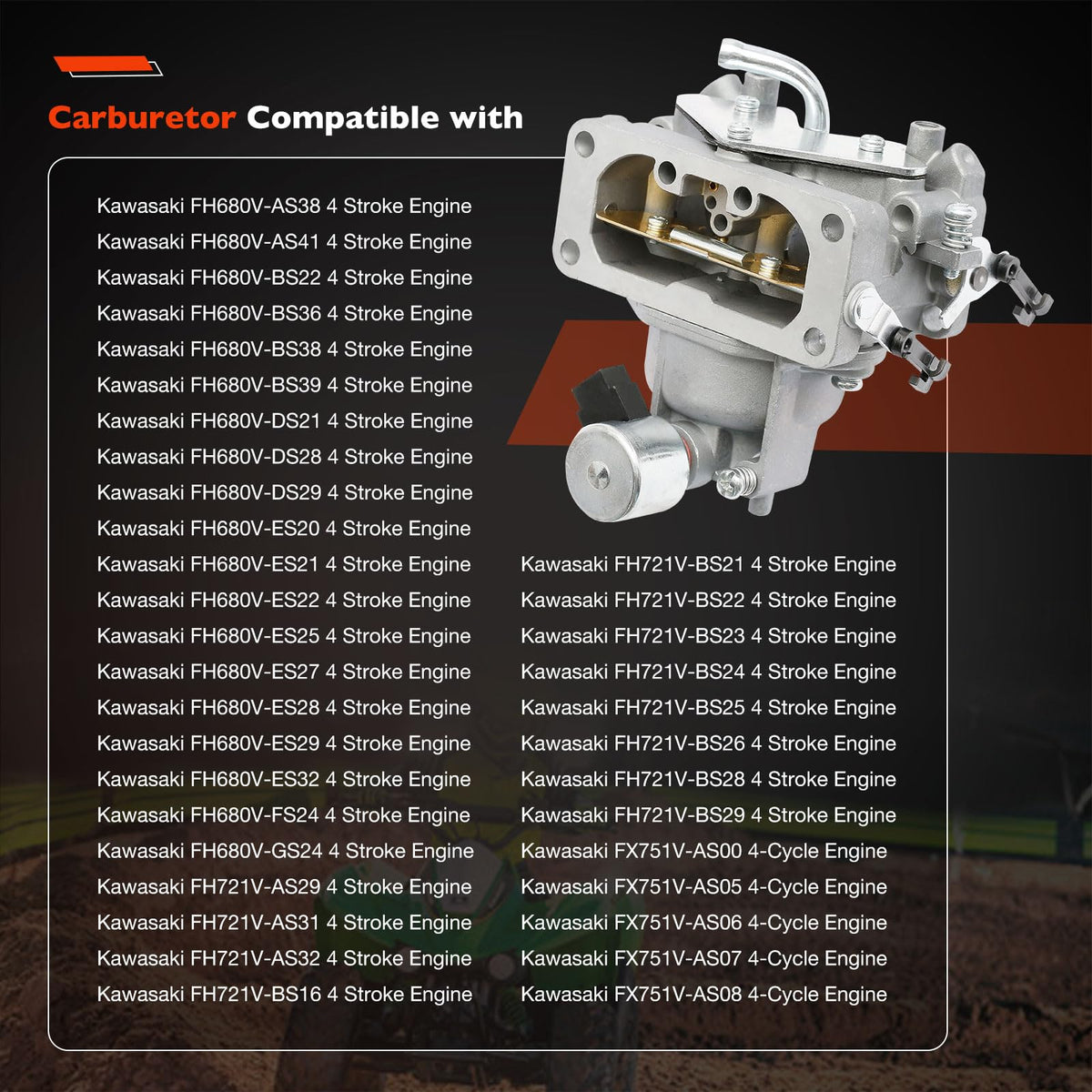 ATRACYPART carburetor top port detail showing precise machining for reliability