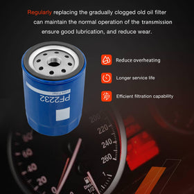 ATRACYPART filter installed under hood of Duramax truck improving system cleanliness