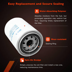 ATRACYPART filter installed on transfer tank demonstrating reliable protection