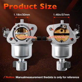 ATRACYPART close-up of carburetor throttle and choke detail for accurate fuel flow