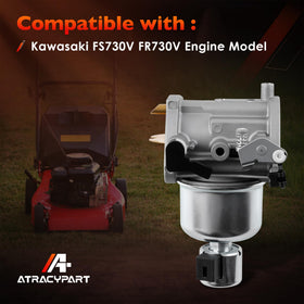 ATRACYPART fuel pump with fuel lines and shut-off valve to secure steady fuel delivery