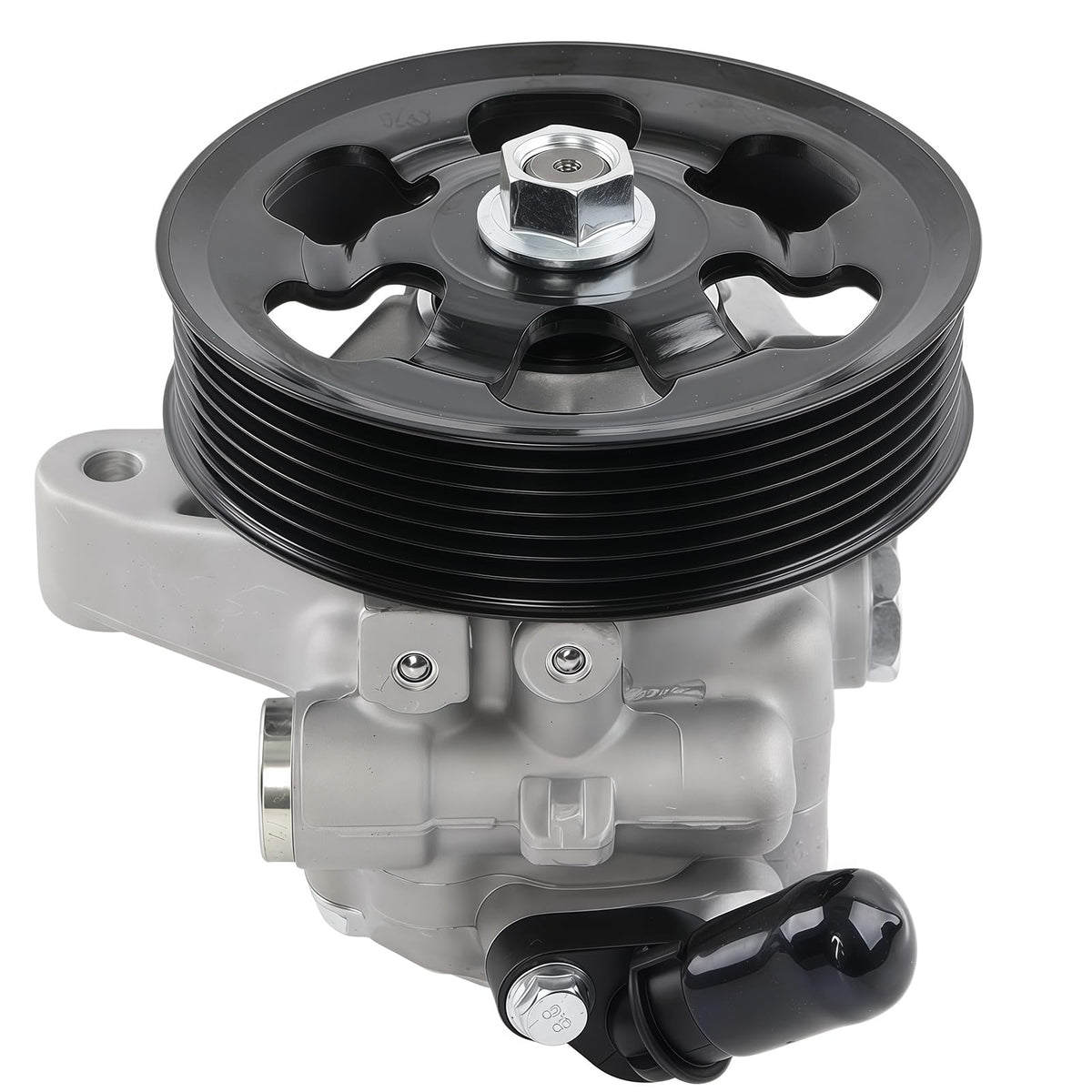 ATRACYPART front view of pump with pulley showing ready-to-install fit