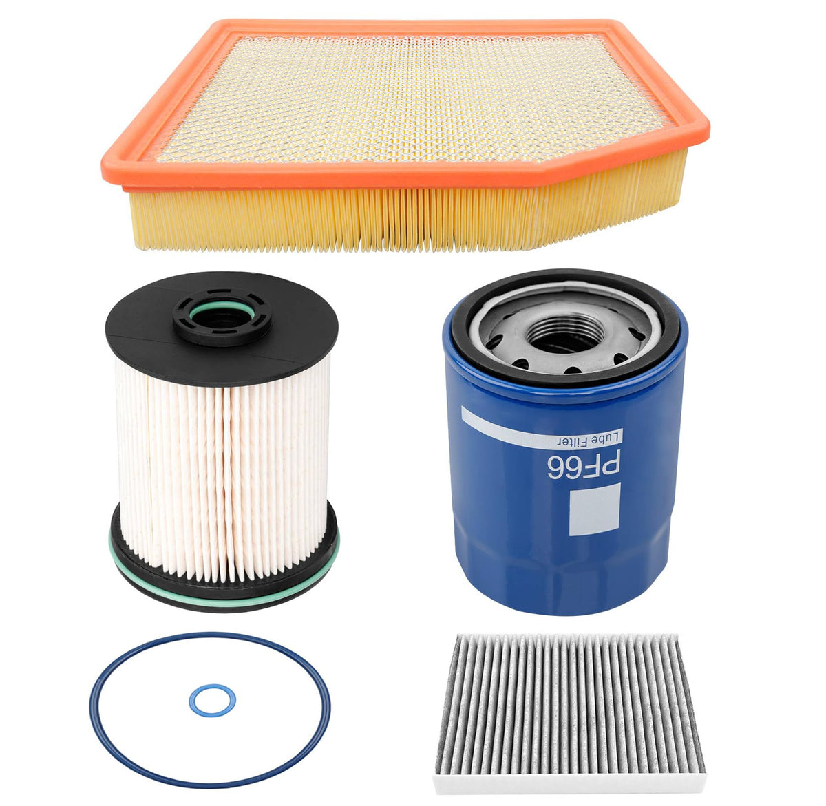 ATRACYPART front packaging showing full 3.0L Duramax filter kit and convenience