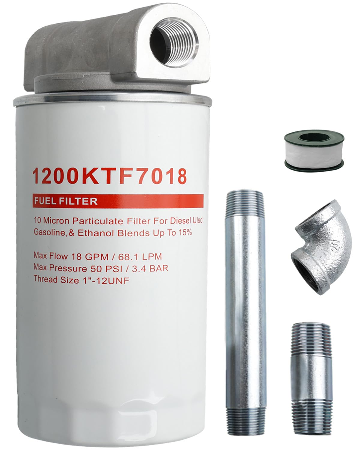 ATRACYPART front packaging showing assembled filter kit and easy install benefit