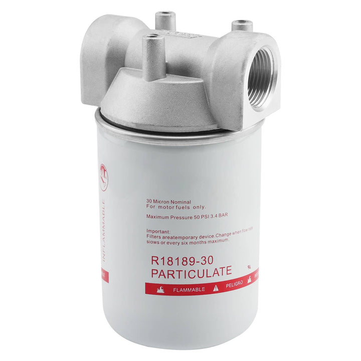 ATRACYPART front view of full filter assembly showing durable construction and easy access