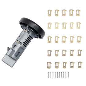 ATRACYPART front view of ignition cylinder showing exact OEM fit for easy replacement