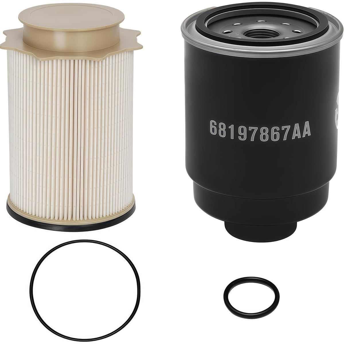 ATRACYPART front view of packaged filter set showing fit and contents, ensures correct replacement