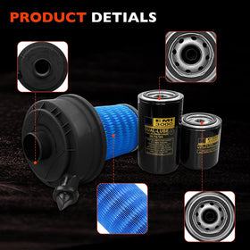 ATRACYPART fuel filter cross-section showing media for contaminant capture benefit