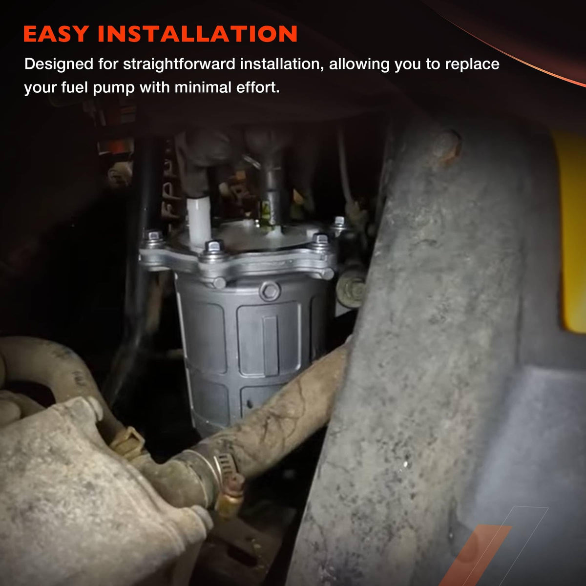 ATRACYPART fuel pump installed on Rancher ATV demonstrating direct fit benefit