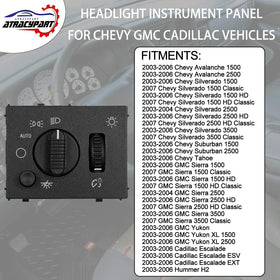ATRACYPART close-up of green LED illumination improving nighttime dash visibility