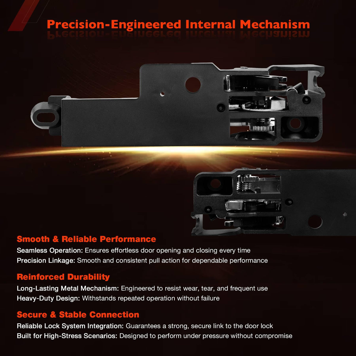 ATRACYPART handle installed in door panel restoring solid feel and reliable use