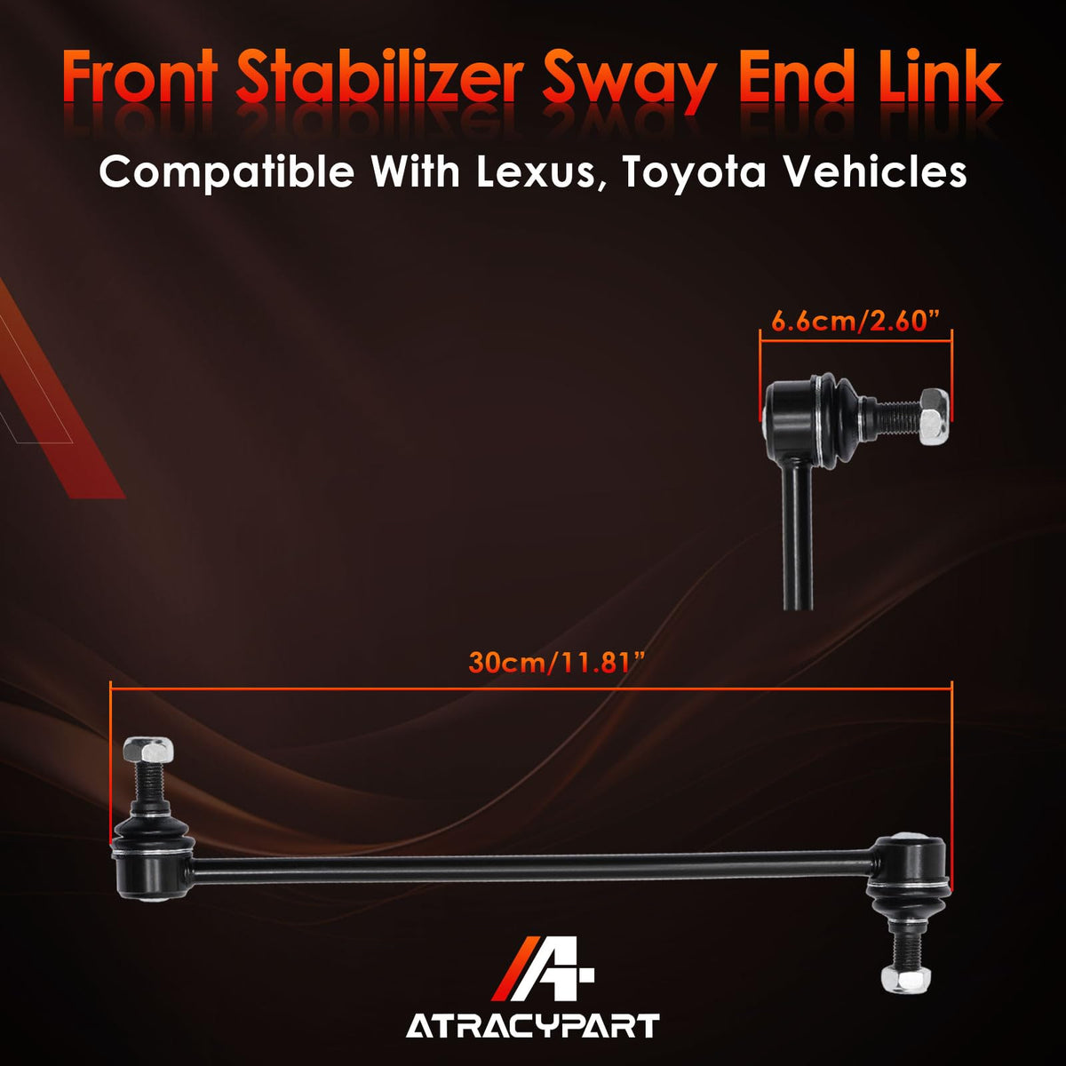 ATRACYPART kit with nuts and bolts for simple installation