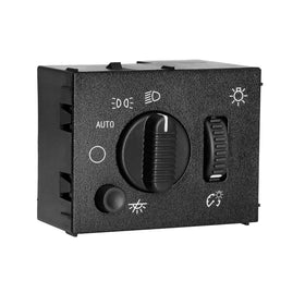 ATRACYPART front view of headlight switch showing controls and green LED for accurate replacement
