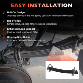 ATRACYPART included hardware laid out for easy bolt-on installation