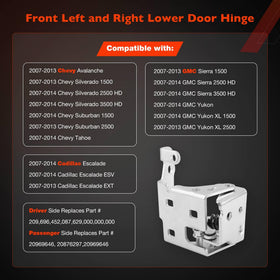 ATRACYPART hinge mounted on vehicle door demonstrating smooth operation
