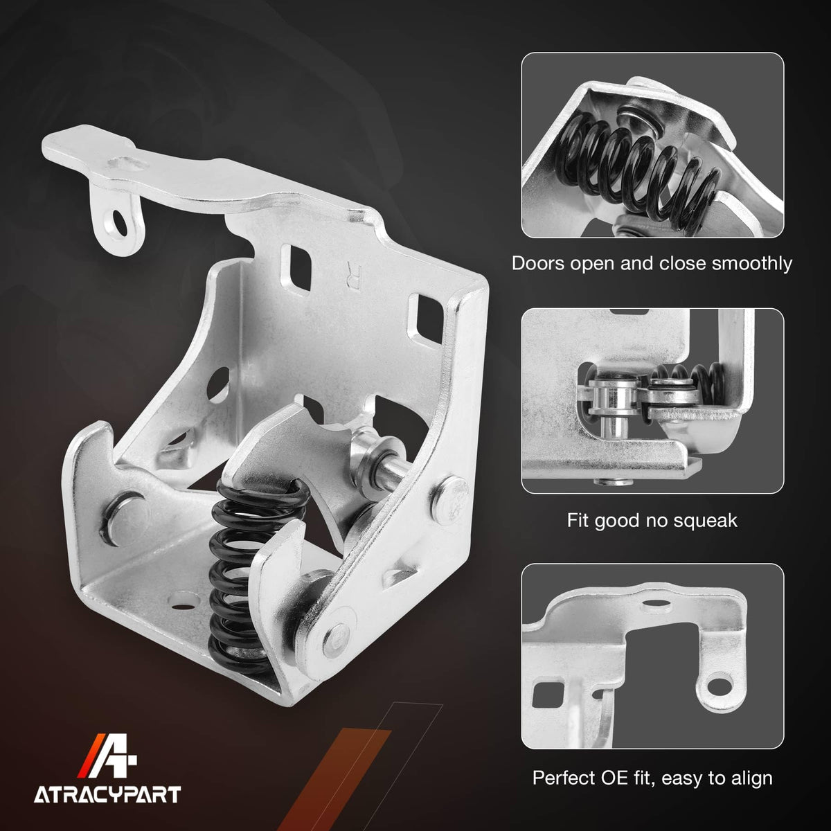 ATRACYPART hinge paintable finish ready for color match benefit