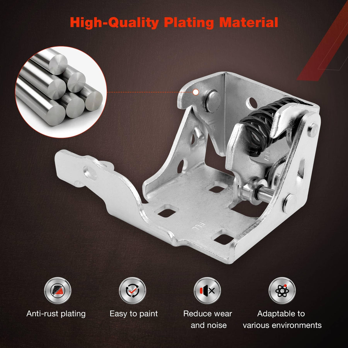 ATRACYPART left and right hinges side-by-side confirming correct pair