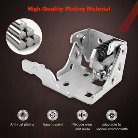 ATRACYPART left and right hinges side-by-side confirming correct pair