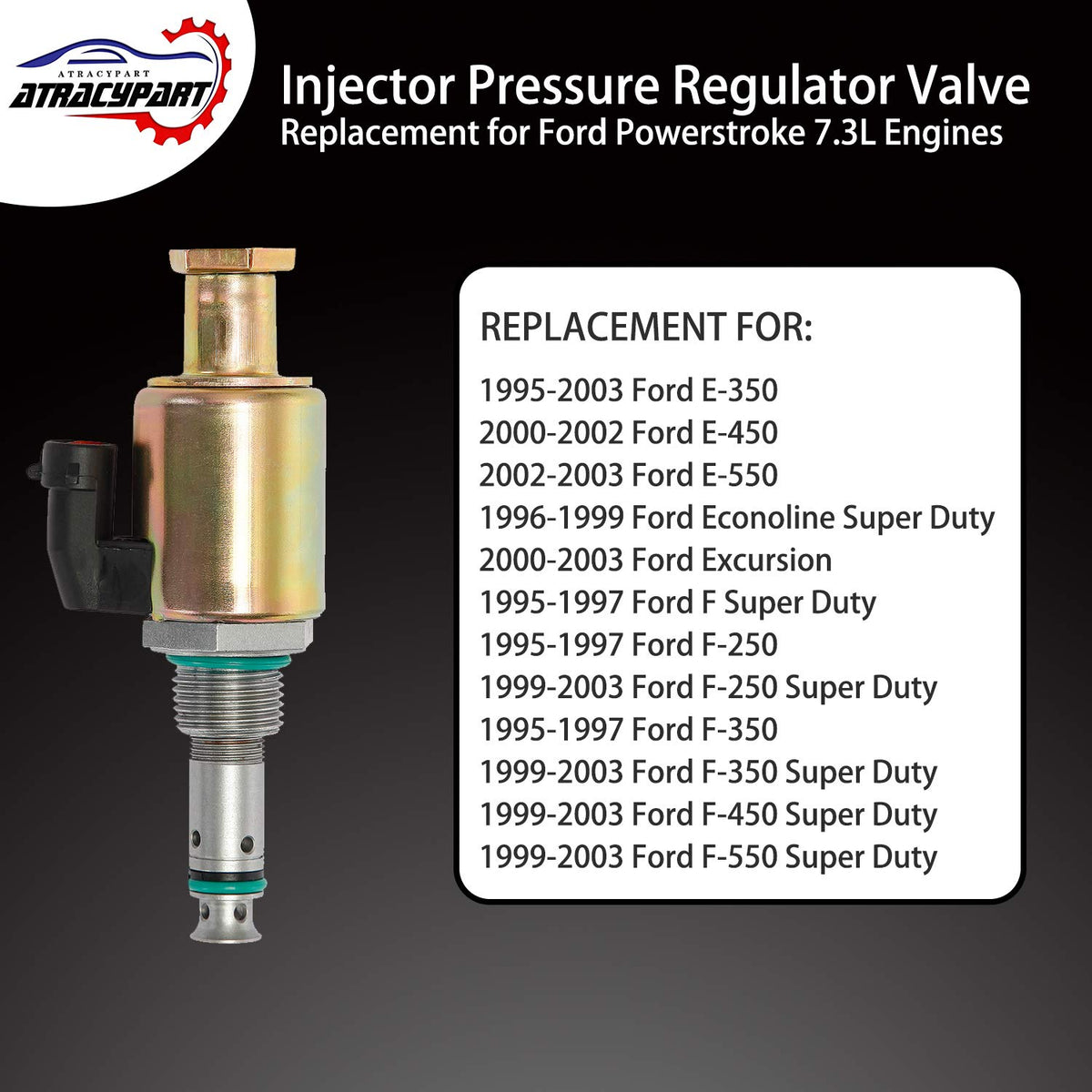 ATRACYPART ICP sensor with pigtail connector detail for plug-and-play swap