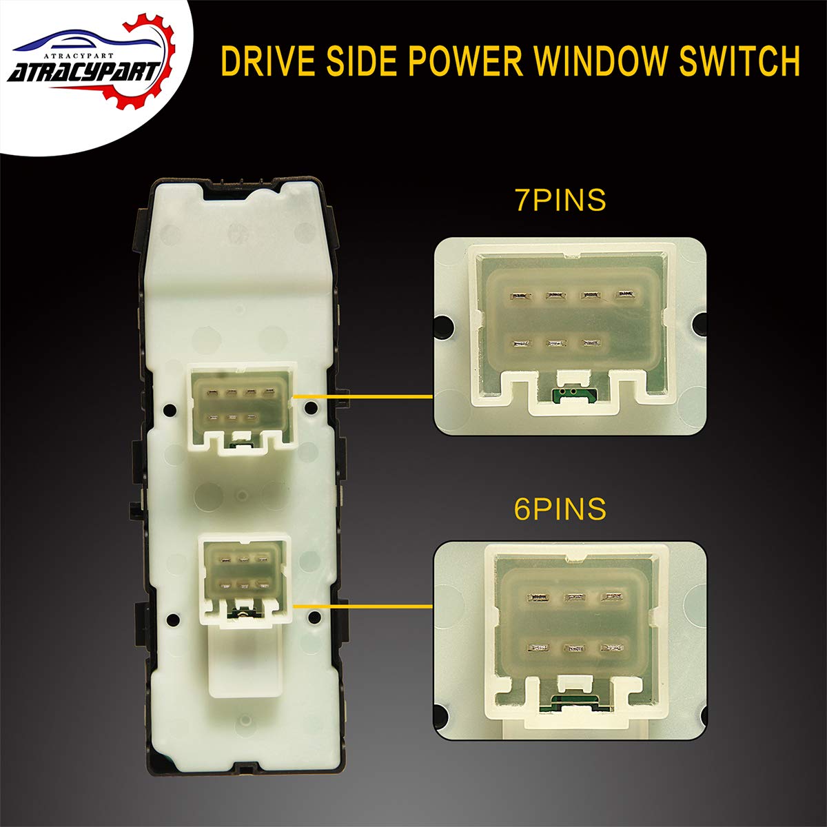ATRACYPART installed in driver door panel demonstrating quick replacement benefit