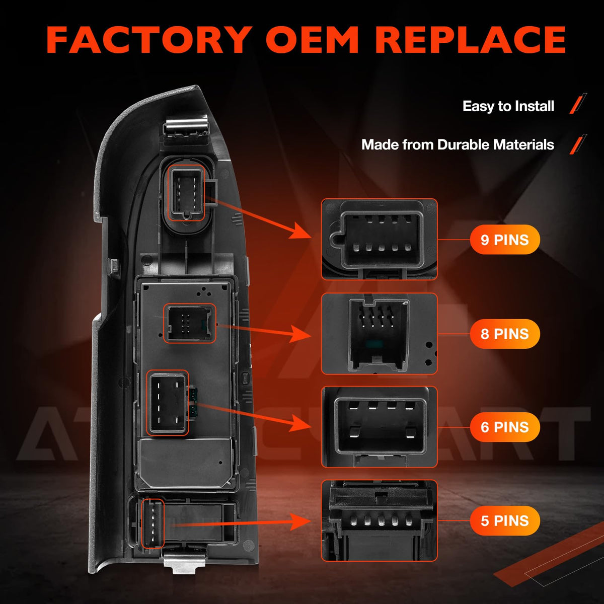 ATRACYPART installed in a Silverado door panel showing restored driver control benefit