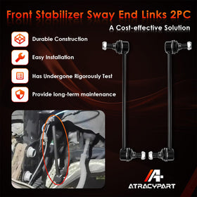 ATRACYPART sway bar link installed on front suspension showing restored stability
