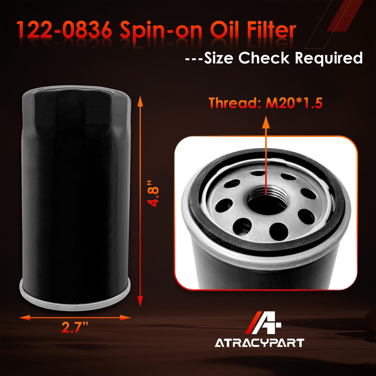 ATRACYPART all kit components laid out for easy identification and fast service