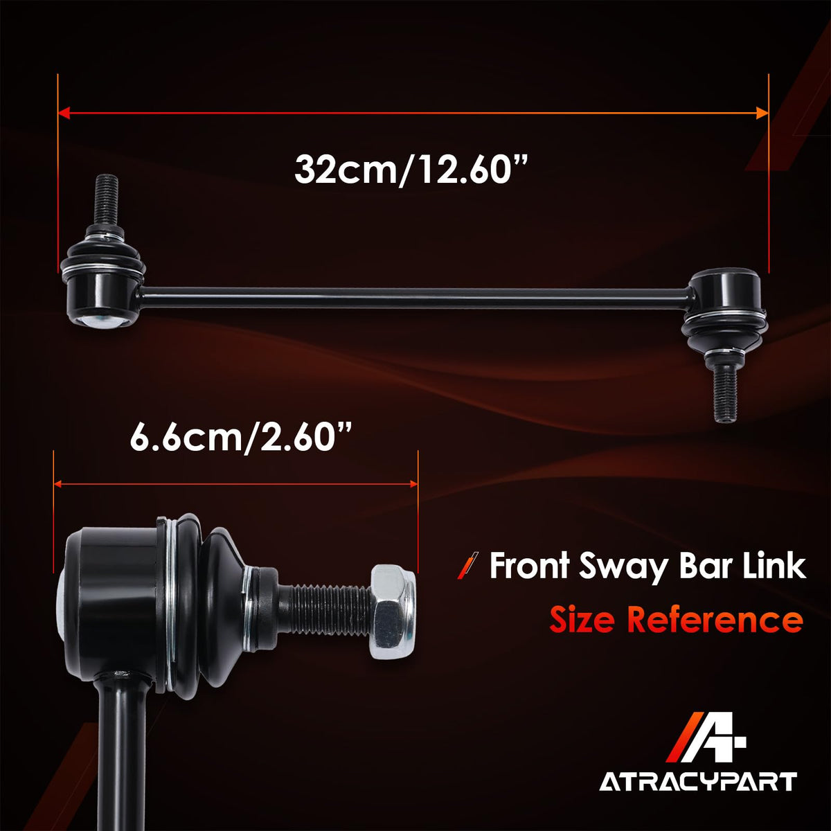 ATRACYPART label with part number K80258 for correct ordering and compatibility assurance