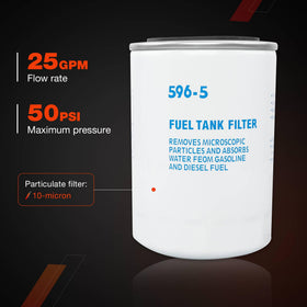 ATRACYPART label and specs view highlighting 10-micron filtration benefits