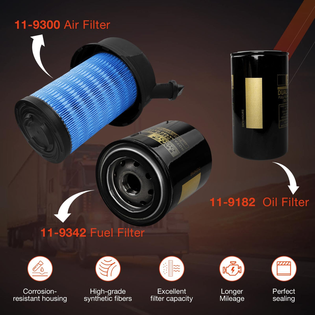 ATRACYPART labeled parts with replacement numbers for correct fit confirmation benefit