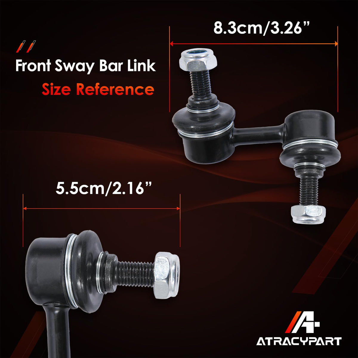 ATRACYPART lifestyle drive stability shot illustrating improved control
