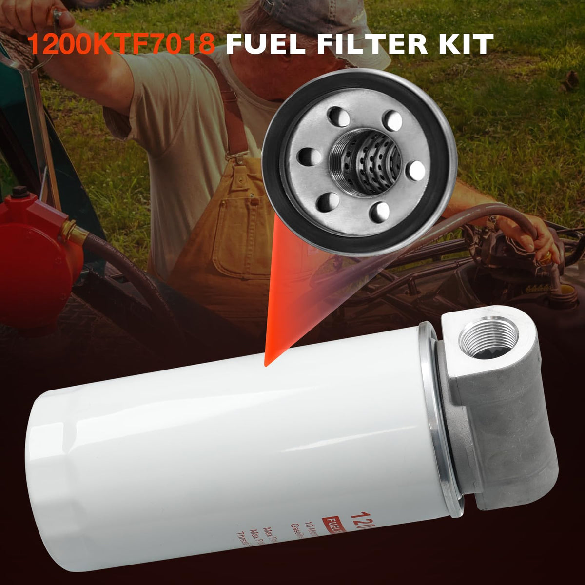 ATRACYPART used during field refueling showing reliable filtration on site