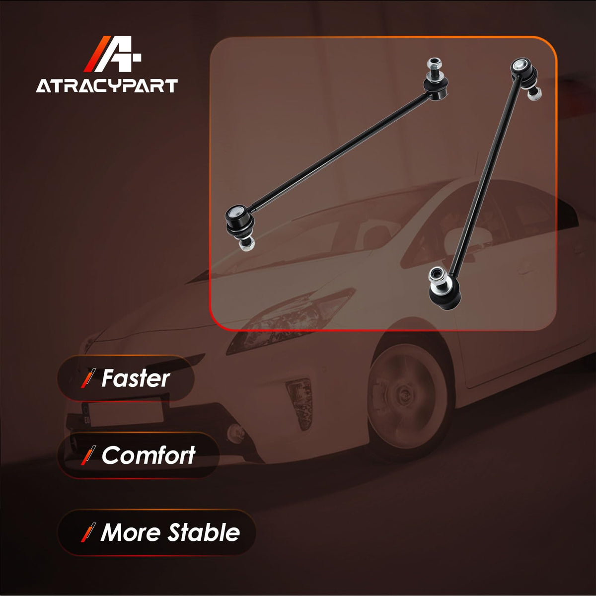 ATRACYPART mechanic installing link demonstrating easy fitment