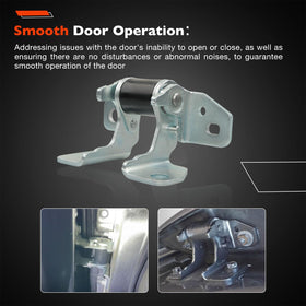 ATRACYPART hinge in garage repair scene showing easy DIY installation benefit