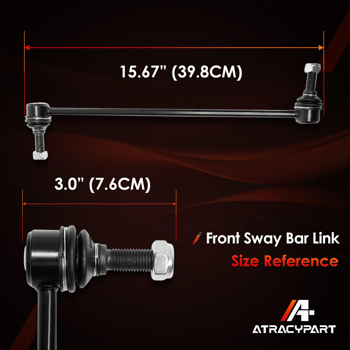 ATRACYPART lifestyle shot of SUV driving smoothly showing restored ride comfort