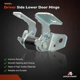 ATRACYPART hinge close-up revealing corrosion-resistant finish and durability