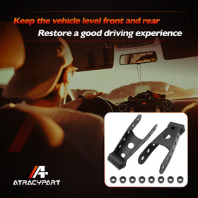 ATRACYPART lowered truck lifestyle shot showing improved stance and curb appeal