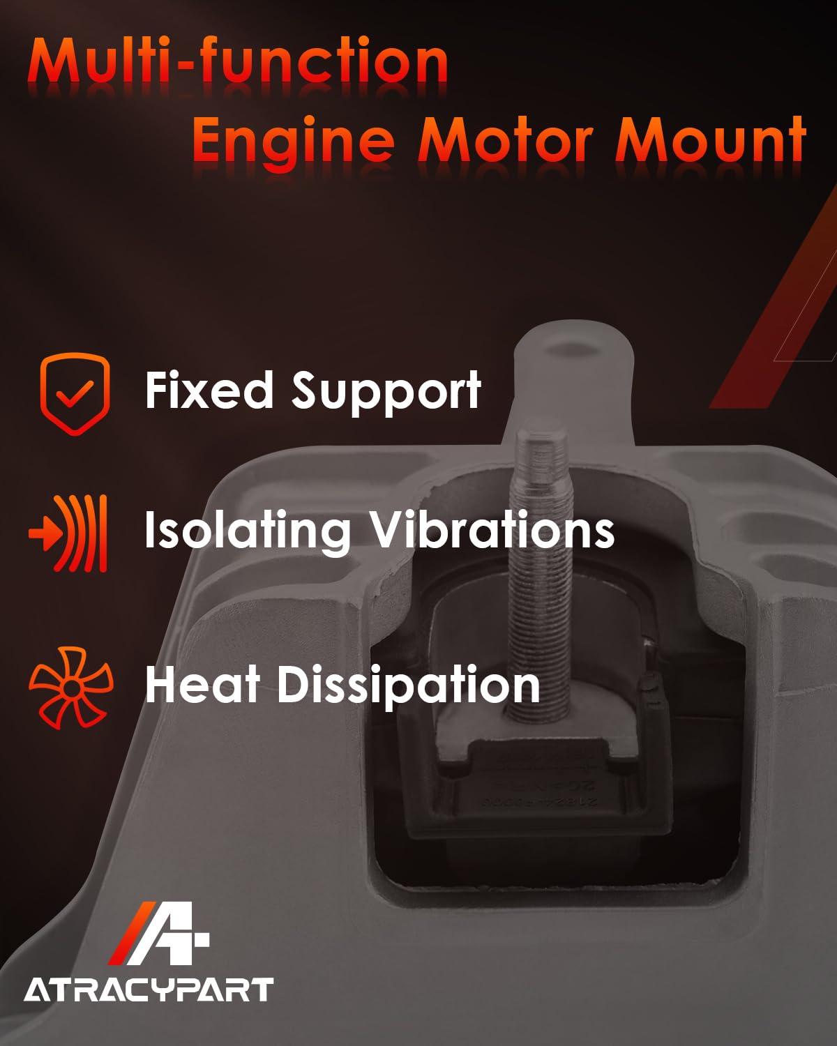 ATRACYPART installed in engine bay demonstrating restored alignment benefit