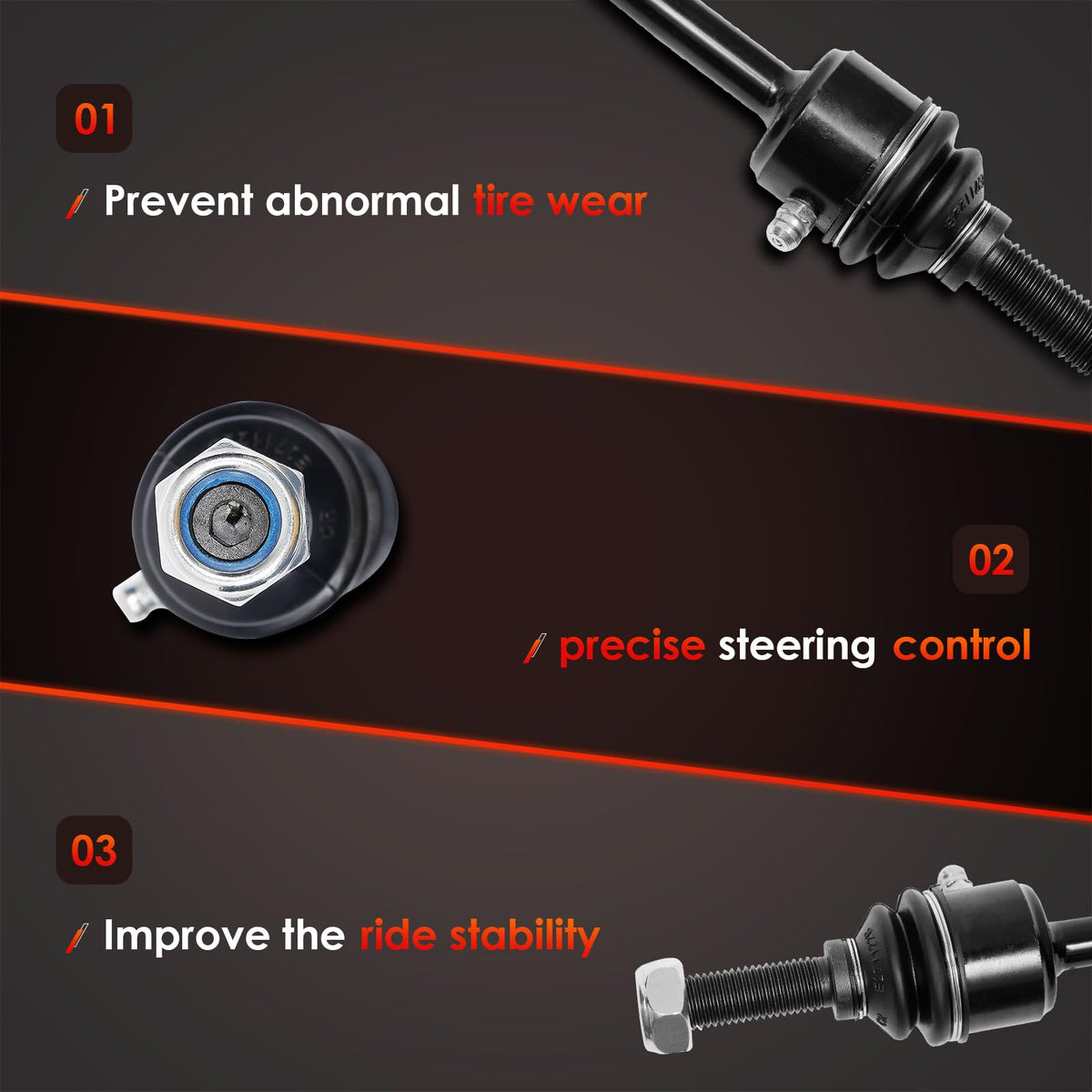 ATRACYPART mounting points and bolts visible demonstrating bolt-on installation benefit