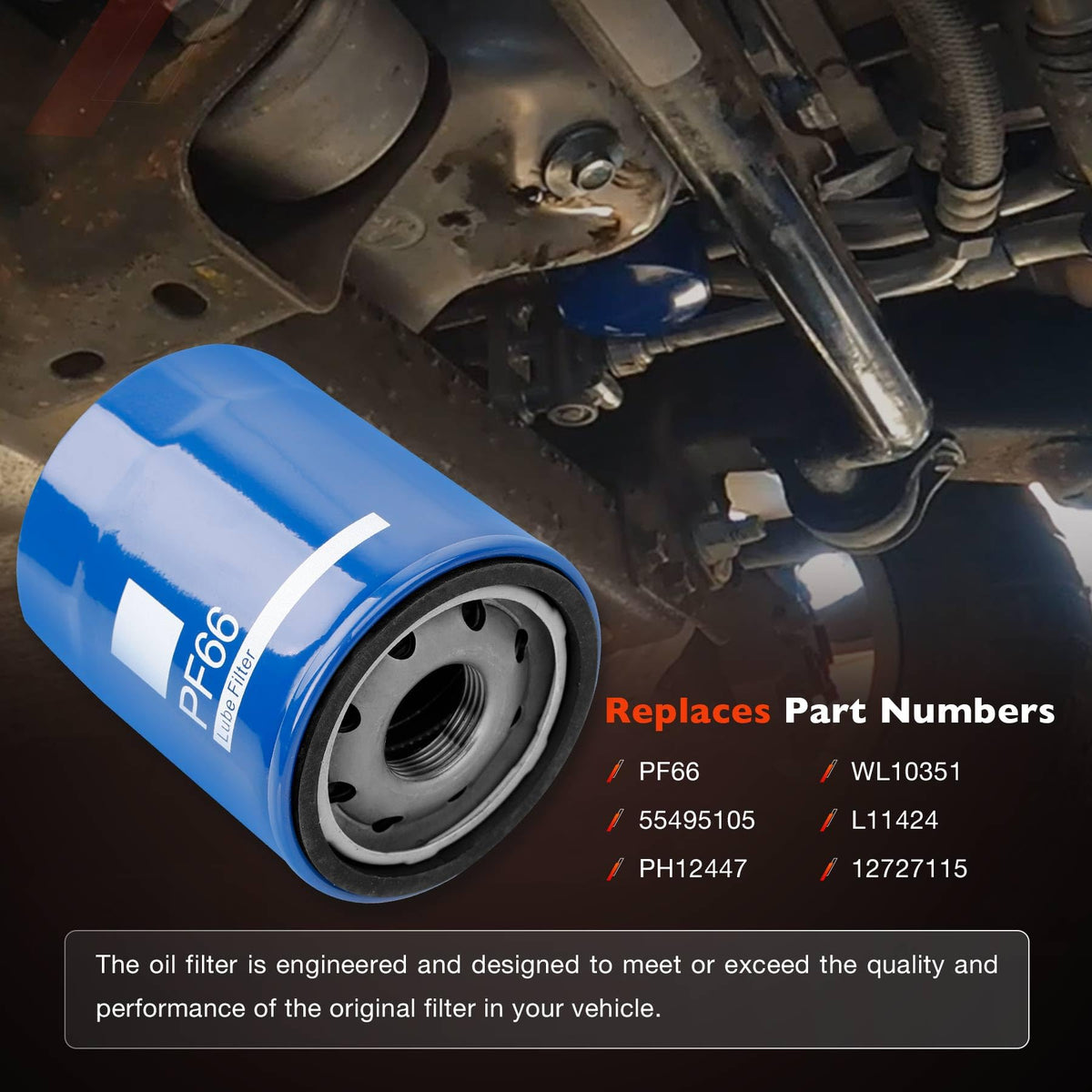 ATRACYPART oil filter top with gasket visible for reliable leak-free seal