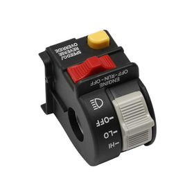 ATRACYPART packaged switch with warranty label reassuring two-year coverage