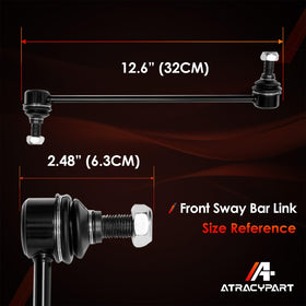 ATRACYPART unboxed pair of front sway bar end links ready for installation